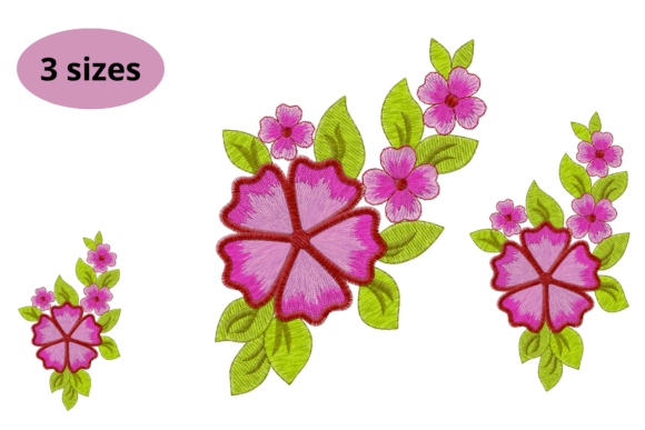 Bouquet Flowers Embroidery Design Review