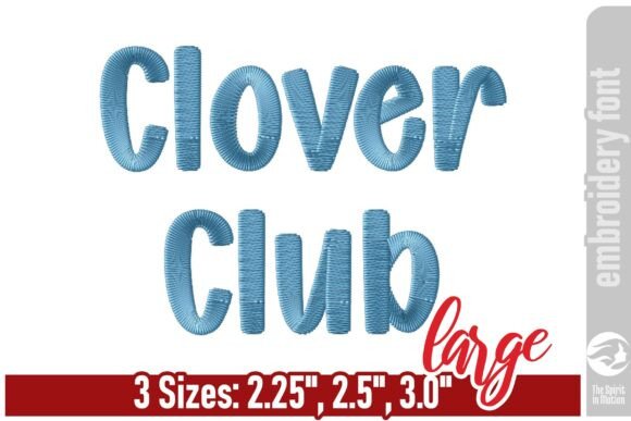Clover Club Playful Embroidery Font - L Review