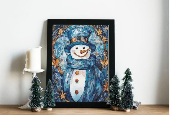 Counted Cross Stitch Pattern Snowman Review