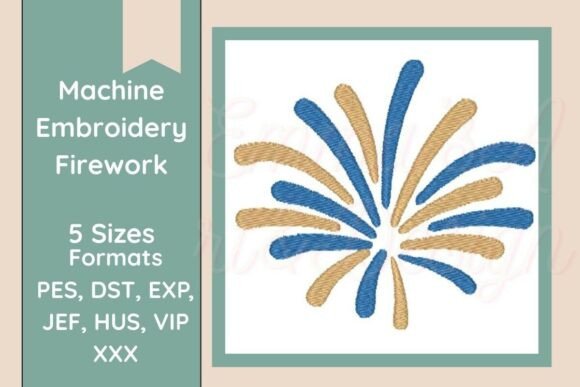 Fireworks Machine Embroidery Design Review