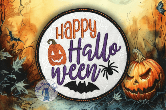 Happy Halloween Coaster Embroidery Review