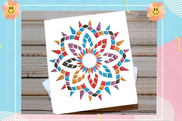 Islamic Geometric Star Wreath Mandala Review
