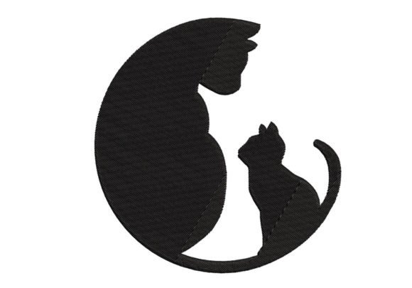 Mother Cat and Kitten Embroidery Review