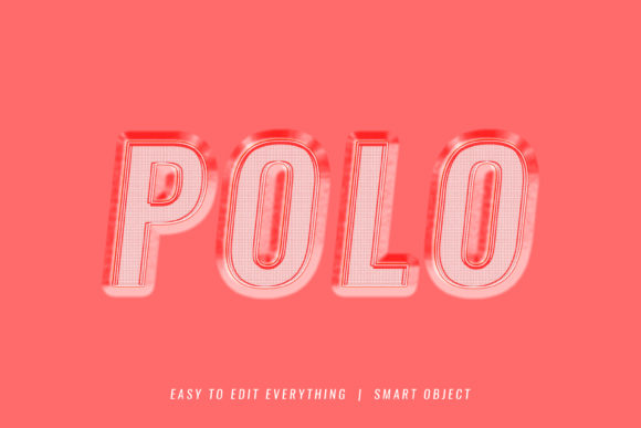 Polo 3d Embroidery Style Text Effect Review