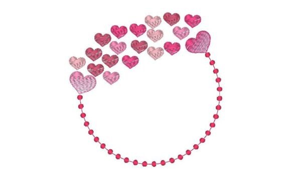 Wreath with Hearts Embroidery Review